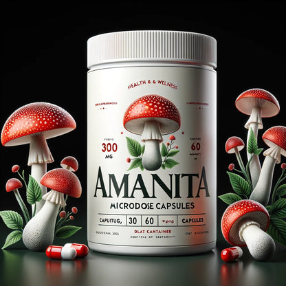 Amanita Muscaria Microdose Capsules (60-Pack)