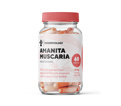 Amanita Muscaria Microdosing Capsules (60-Pack)