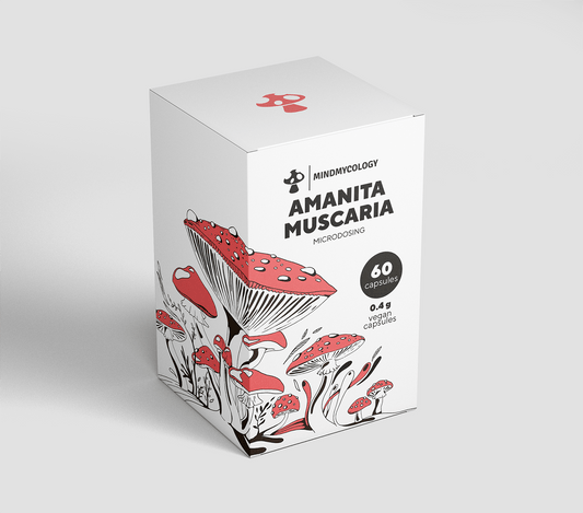 Amanita Muscaria Microdosing Capsules (60-Pack)